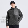 拓路者2024秋冬款连帽加绒开衫外套男加厚保暖大颗粒摇粒绒抓绒衣 商品缩略图4