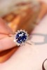 1.15ct刻面蓝宝石戒指 商品缩略图1