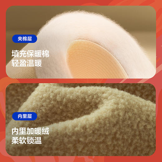 【新中式】迷你巴拉冬季新款儿童新年棉服外套防水保暖拜年服 商品图3