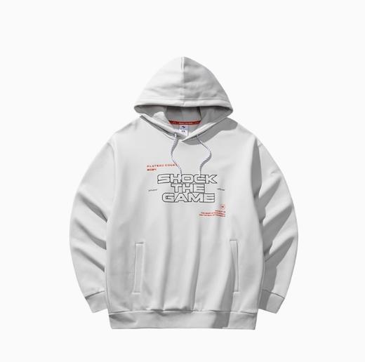 安踏篮球运动卫衣男士冬季新款加绒保暖连帽训练服上衣152441724N 商品图1