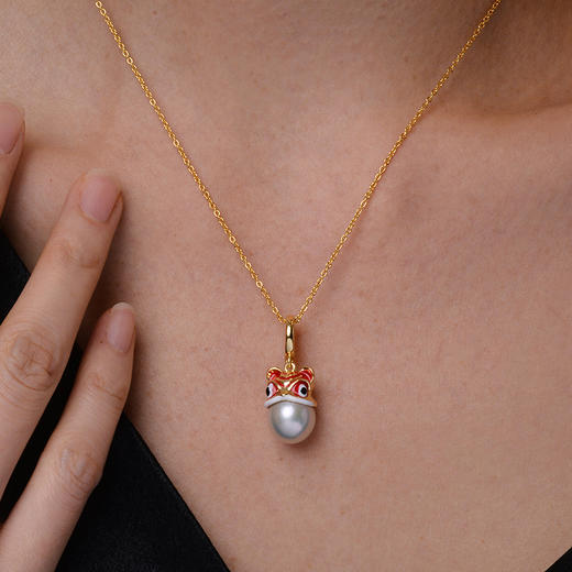 Manreya玛芮雅“瑞狮新启”淡水珍珠项链 商品图3