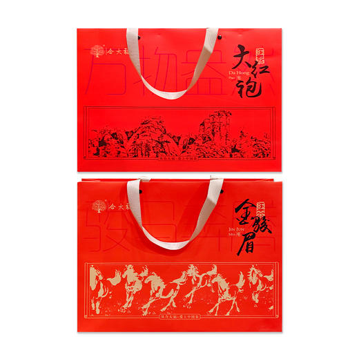 合大福心悦茶礼金骏眉红茶｜红运大红袍200g 商品图5