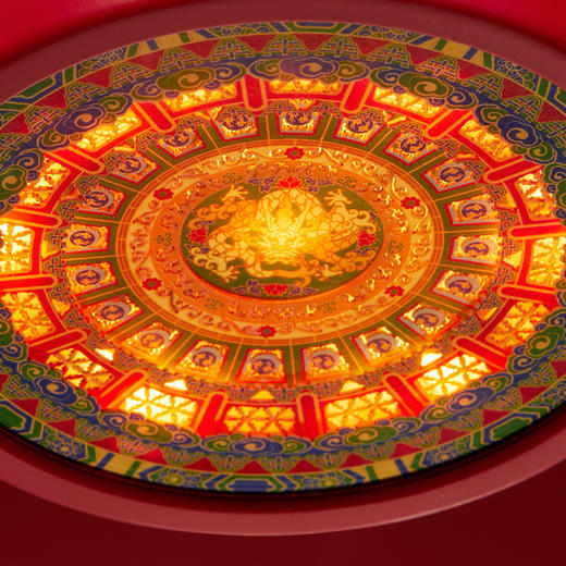 【故宫冰箱贴】故宫藻井夜灯冰箱贴博物馆文创蛇年新年礼物伴手礼 商品图3