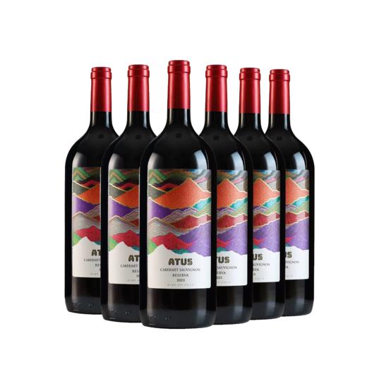 智利赤霞珠珍藏红葡萄酒13.5%vol*六支装1500ml 商品图1