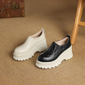 【预售5天】羊皮版~休闲厚底增高小白鞋女秋冬季新款爆款百搭运动休闲鞋TYMXY&1906