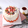 【草莓季】新鲜草莓盛宴-奶油鲜果蛋糕，舌尖上的浪漫！【惠州】 商品缩略图3