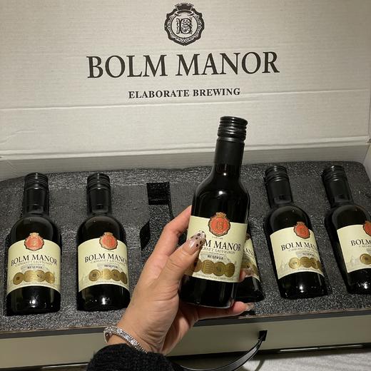 智利原装进口 勃拉姆珍藏赤霞珠干红葡萄酒 187ml*6瓶 智利莫菜山谷产区 酒体更饱满 单宁柔顺；2次发酵+橡木桶熟化365天；高端精美礼盒装！自斟、送礼、 商品图6