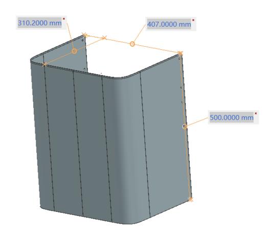 500mm延长装饰罩-净烟机S20 商品图0