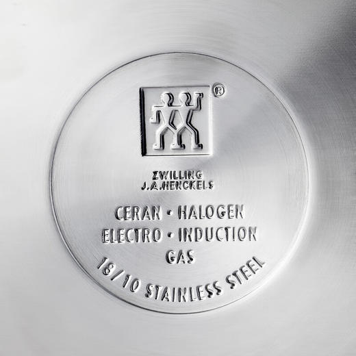 双立人（ZWILLING） ZWILLING Moment 浅烧锅20cm单柄炖锅16cm单柄炖锅套装特渠 不锈钢锅具 2件套 商品图6