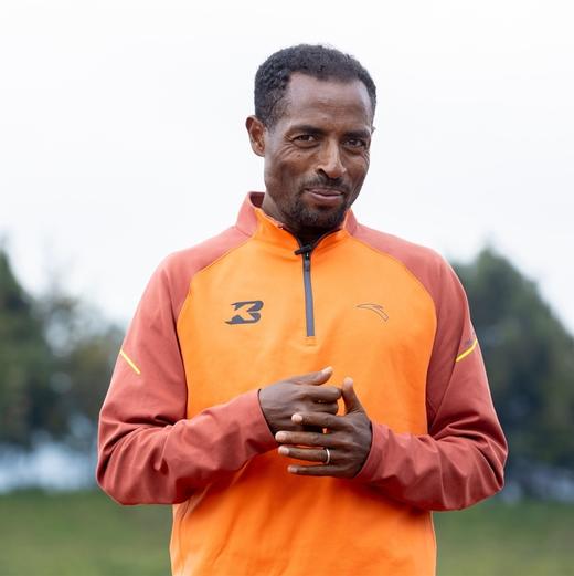 安踏加绒保暖长袖针织卫衣男秋季新款跑步训练运动上衣152445401N 商品图0