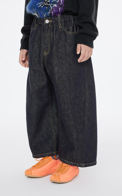 jnby  25年春款  牛仔九分裤  1P1E10240 商品图4