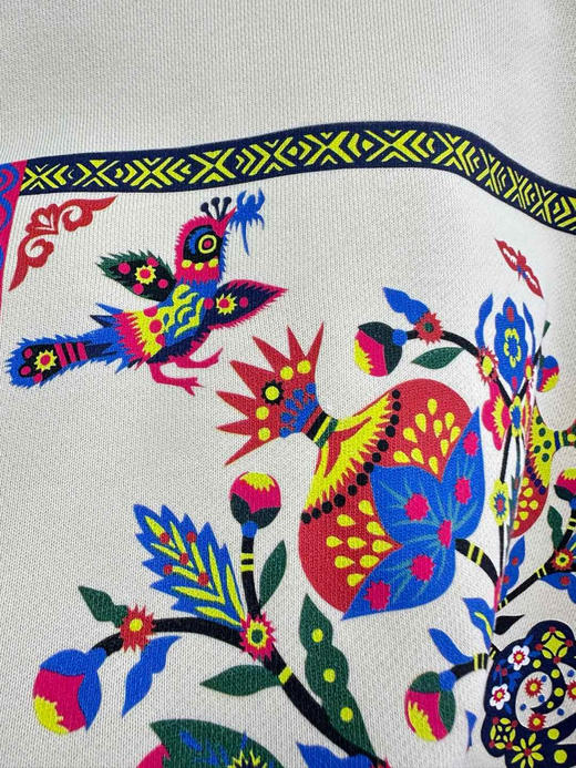 【1月2日  上午12:00 秒杀】之禾 全棉精梳毛圈 年款福寿三多卫衣 贺岁系列 商品图14