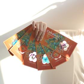 行走的故宫文化押花明信片
