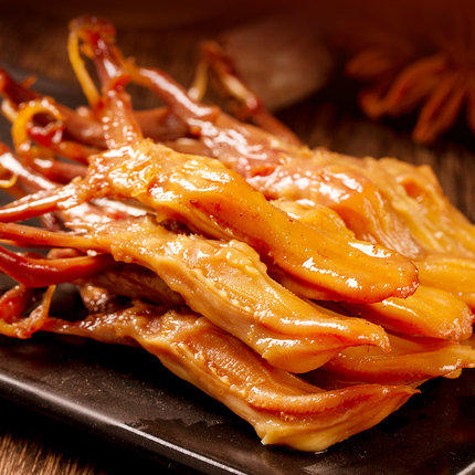 【爽康】鸭舌零食鸭舌头温州特产小吃麻辣开袋即食酱香鸭舌500g 商品图2