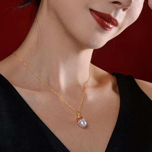 Manreya玛芮雅“瑞狮新启”淡水珍珠项链 商品图5