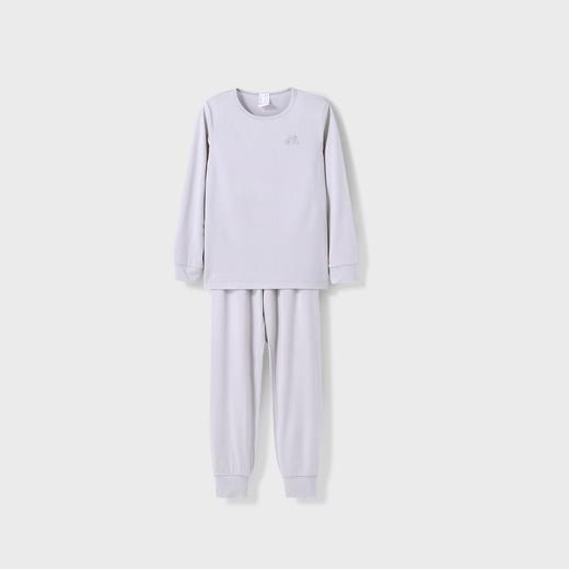 【实体店同款】男童女童轻柔保暖抗菌秋衣裤套装2023年秋季新款安奈儿童装JM337556 商品图6
