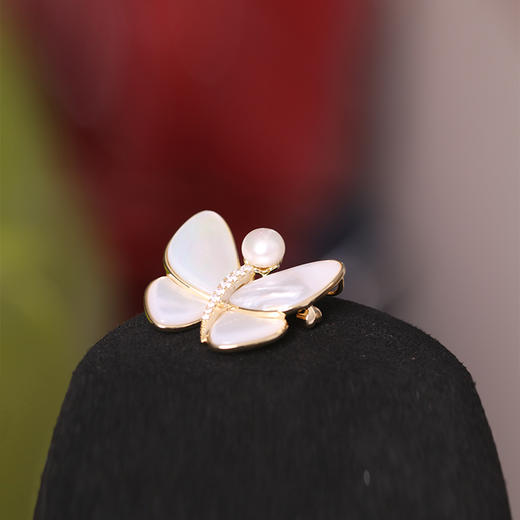 美裕 GP淡水珍珠胸花8-9mm 108873 商品图1