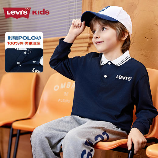 LEVIS 春 大童小童 儿童童装Polo衫LVB-PL-M980 商品图1
