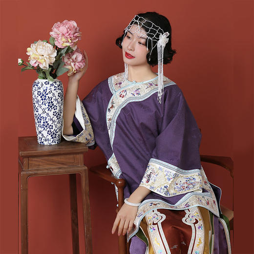 Q242339香云纱二大衫 商品图0