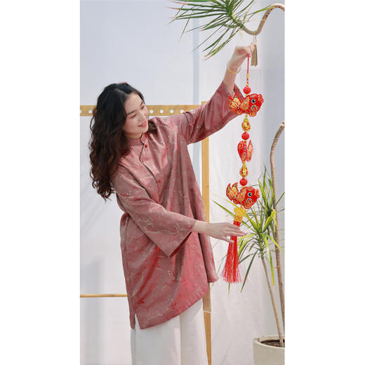 【抖音专属】火火•新中式连衣裙（24807216-祝融） 商品图3