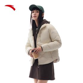 安踏速暖羽绒服丨短款棉服女士冬季新款轻薄羽绒服外套162446909
