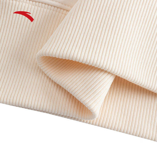 安踏好事发生新年女春季新款休闲时尚刺绣本命年红色卫衣162518728S 商品图6