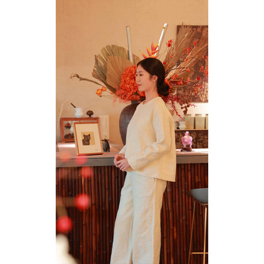 【抖音专属】新中式上衣（24810152黄润结缘款） 商品图2