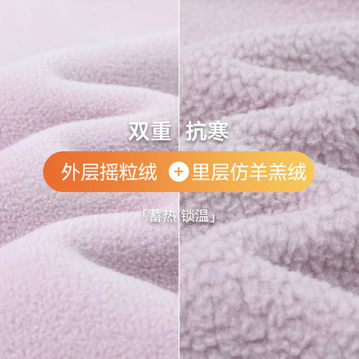 拓路者宽松抓绒衣外套女2024秋冬新款连帽休闲保暖摇粒绒拉链上衣 商品图4