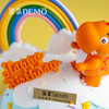 彩虹小恐龙·创意主题奶油蛋糕 | Rainbow dinosaur 商品缩略图1