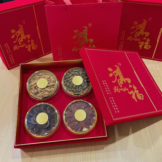 滋补大礼盒(加拿大西洋参+浙江铁皮石斛+吉林红参+鹿茸) 商品图2