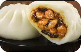 新疆香菇鸡肉包
