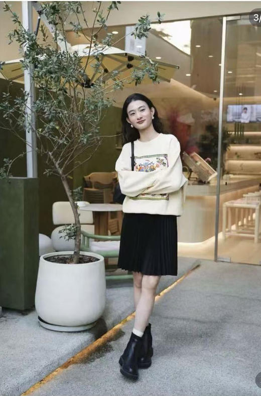 【1月2日  上午12:00 秒杀】之禾 全棉精梳毛圈 年款福寿三多卫衣 贺岁系列 商品图2