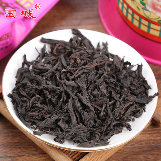 【新品上市，欢迎尝鲜】宝城平安顺大红袍茶叶125克小泡装罐装礼盒浓香型乌龙茶岩茶A668 商品图3