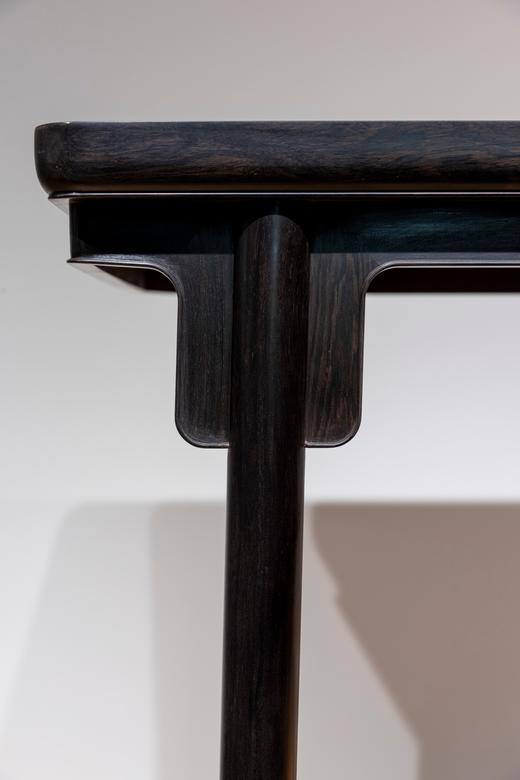 红桥红  家具严选  缅甸花梨（大果紫檀）【嵌紫光檀 88拍卖款刀牙小条案 加厚】 商品图2