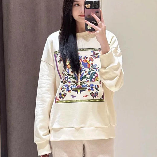 【1月2日  上午12:00 秒杀】之禾 全棉精梳毛圈 年款福寿三多卫衣 贺岁系列 商品图12