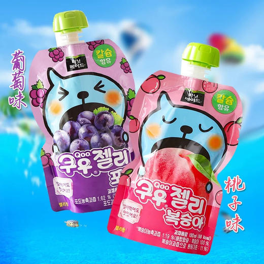 韩国酷儿葡萄果冻130ml 商品图1