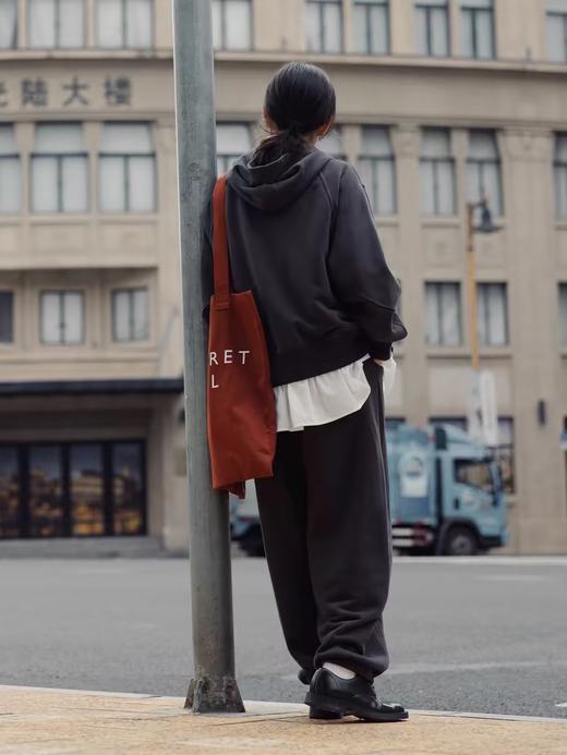 步履不停/4D43129C/束脚弯刀拉绒加厚针织卫裤 商品图1