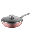 双立人（ZWILLING）Enjoy不粘锅平底锅煎锅炒菜锅煎蛋煎饼牛排锅油炸锅少油烟烹饪锅 煎锅（粉色）盖硅胶铲 24cm 商品缩略图0