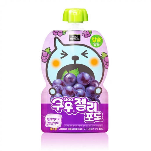 韩国酷儿葡萄果冻130ml 商品图0