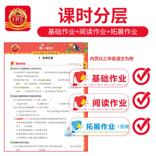 2025春德才兼备作业创新设计1-6年级(下册)语/数/英版本任选 商品图1