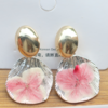 复古uv胶押花耳环 商品缩略图5