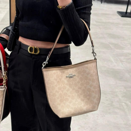 ¥1299🇺🇸Coach 新款city bucket 17小号斜挎包水桶包 商品图1