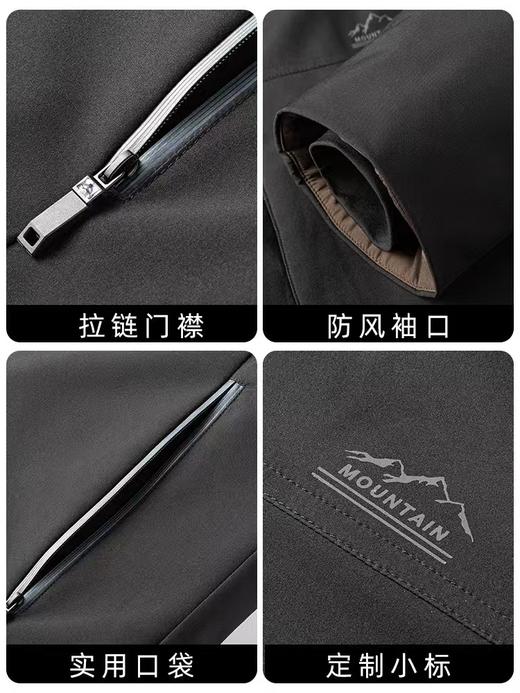 特价清仓罗蒙黑金石墨烯派克服 商品图9