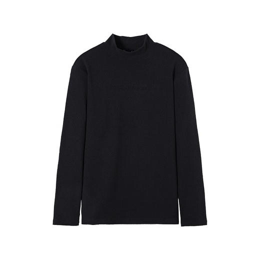 【69秒杀】拓路者（Pioneer Camp）长袖T恤男半高领加绒男士上衣打底衫内搭纯色抗皱保暖秋冬季 商品图7