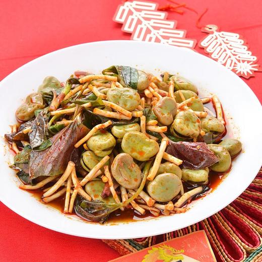 折耳根拌胡豆 （250g）（家常/拌菜） 商品图0