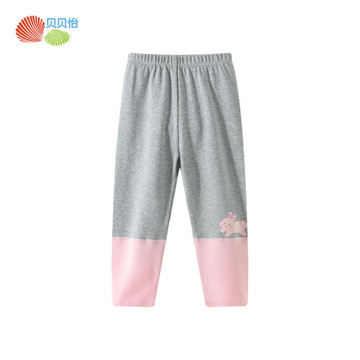 ZB1EK006贝贝怡童装女童打底裤秋季新品休闲裤弹力裤子儿童女孩长裤 商品图4