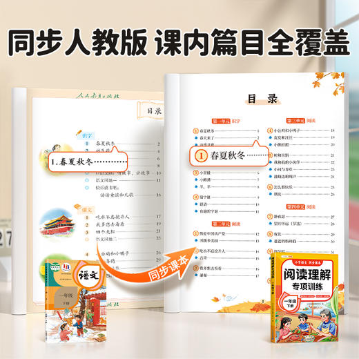 【斗半匠】新版阅读理解专项训练书1-6年级下册 商品图1