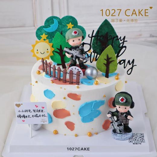 1027CAKE | 警察 军人 当兵 主题 迷彩 商品图0