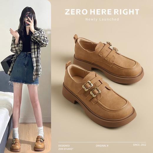 ZHR则则复古小皮鞋美拉德英伦风单鞋2025春季软底勃肯鞋舒适女鞋 商品图1