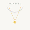 Manreya玛芮雅“蛇来运转”淡水珍珠双层项链 商品缩略图0